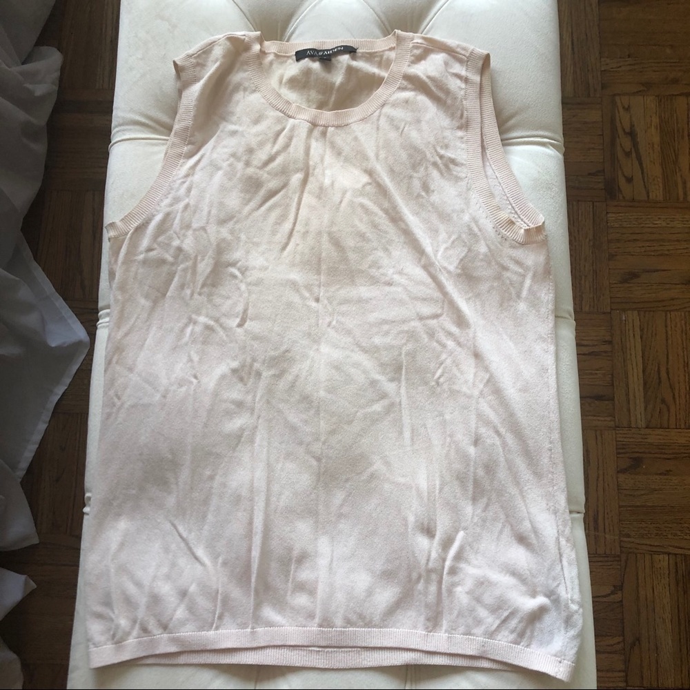 Ava & Aiden Baby Pink Sleeveless Top Size Small